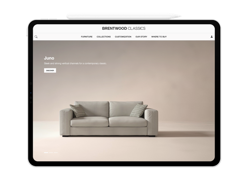 Brentwood Classics custom furniture website