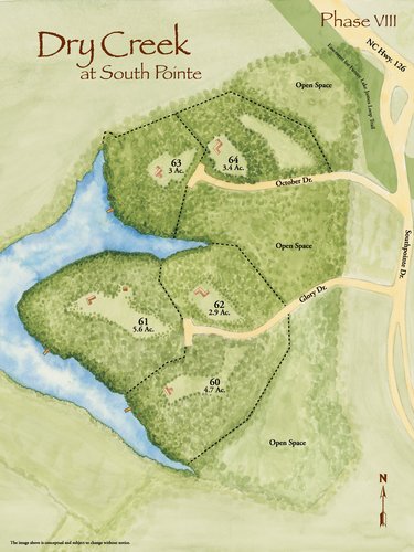 Dry Creek Phase VIII Map