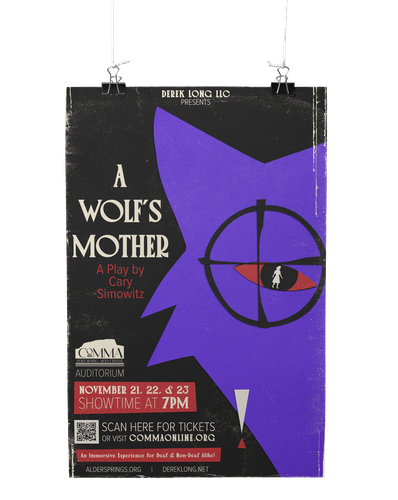 A Wolf's Mother theater production poster