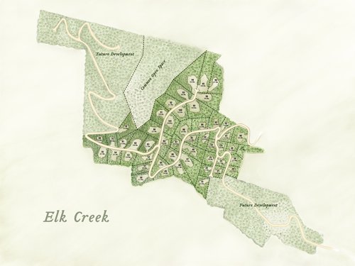 Elk Creek Development Map