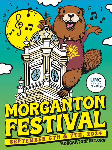 2024 Morganton Festival Poster design