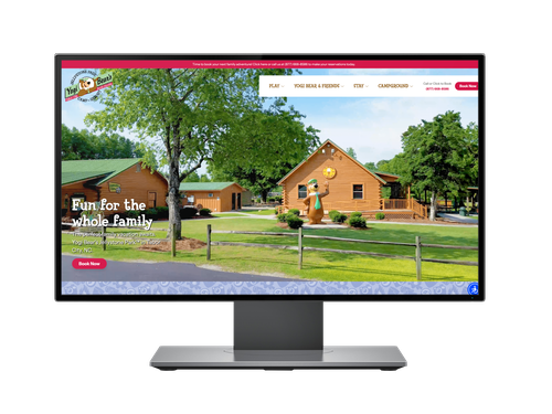 Jellystone Tabor City custom website