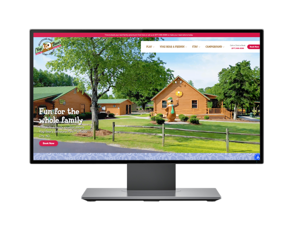 Jellystone Tabor City custom website