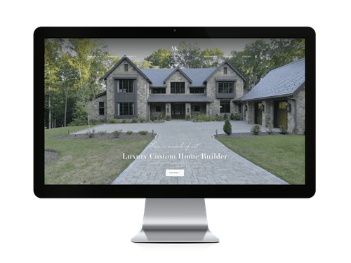 Morgan-Keefe homebuilder custom website portfolio