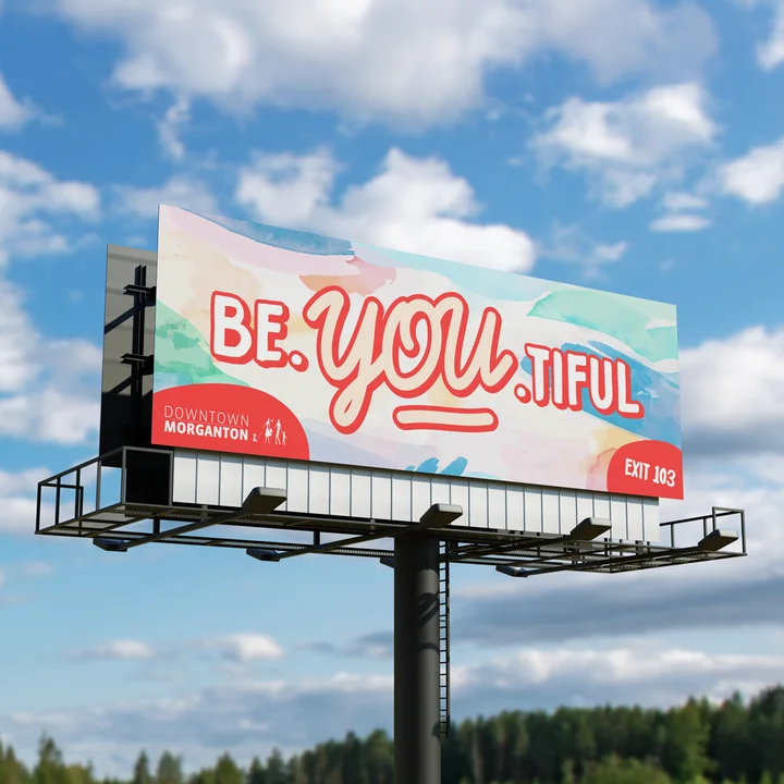 Morganton BeaYOUtiful Spring Billboard Campaign