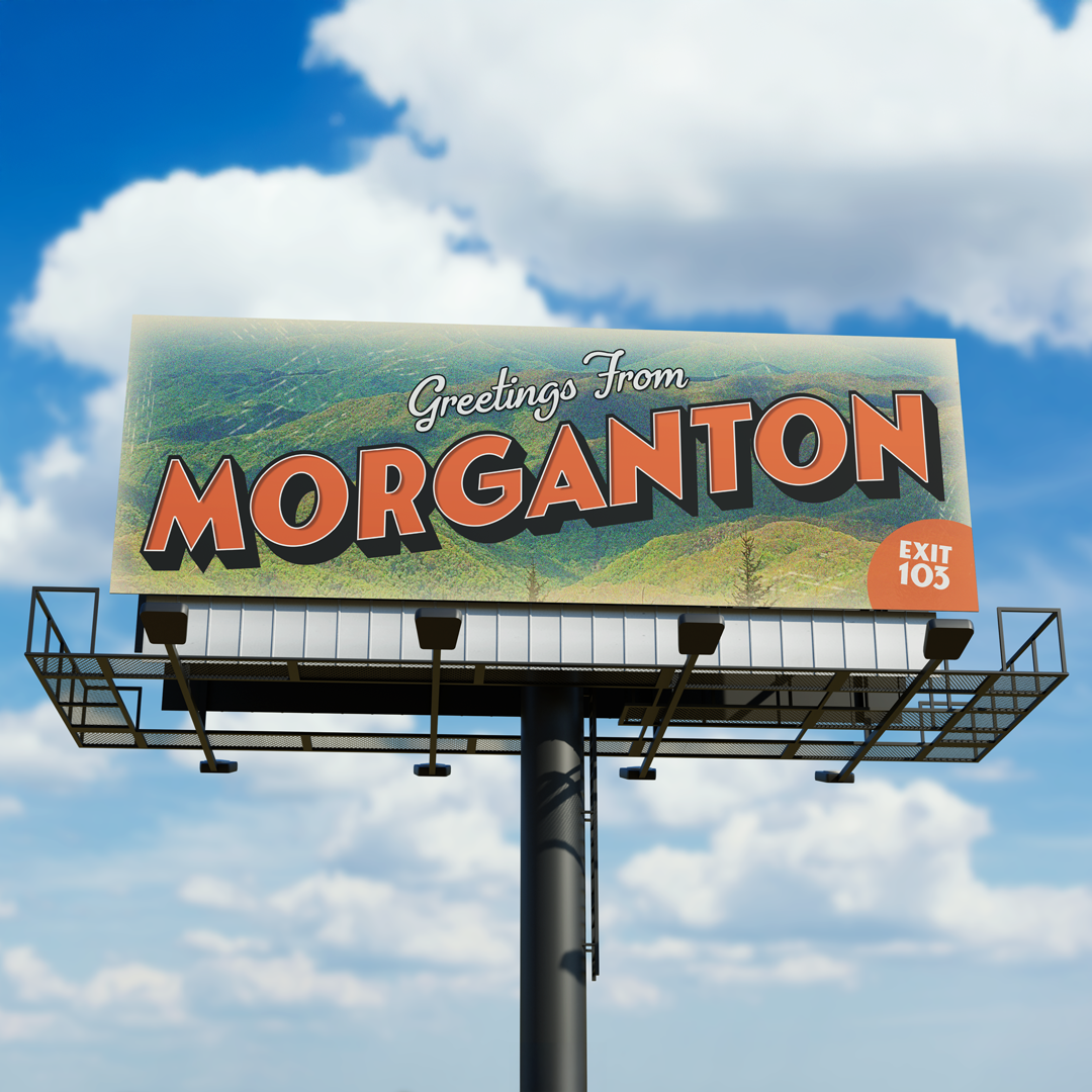 Downtown Morganton Summer Billboard