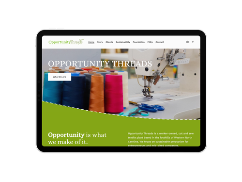 Opportunity Threads website