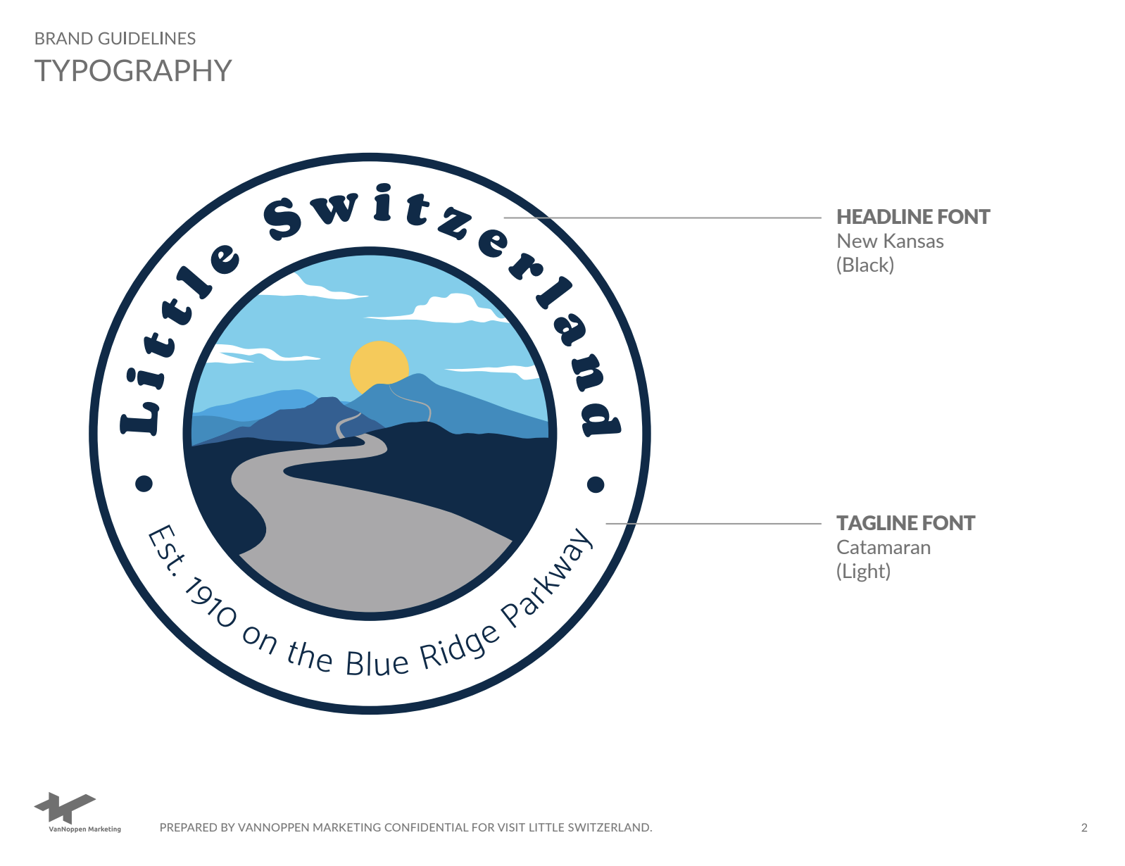 Little Switzerland final brand guidelines typography