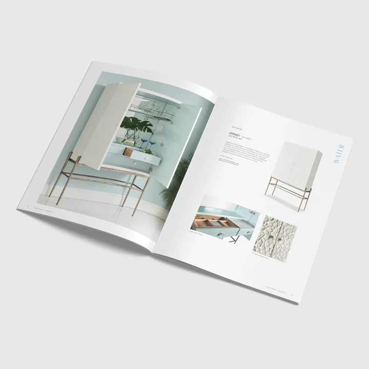 Furniture Product Catalog Design Custom