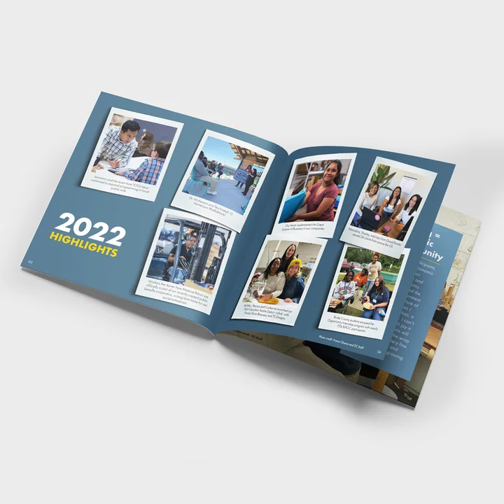 Annual Report Booklet Design