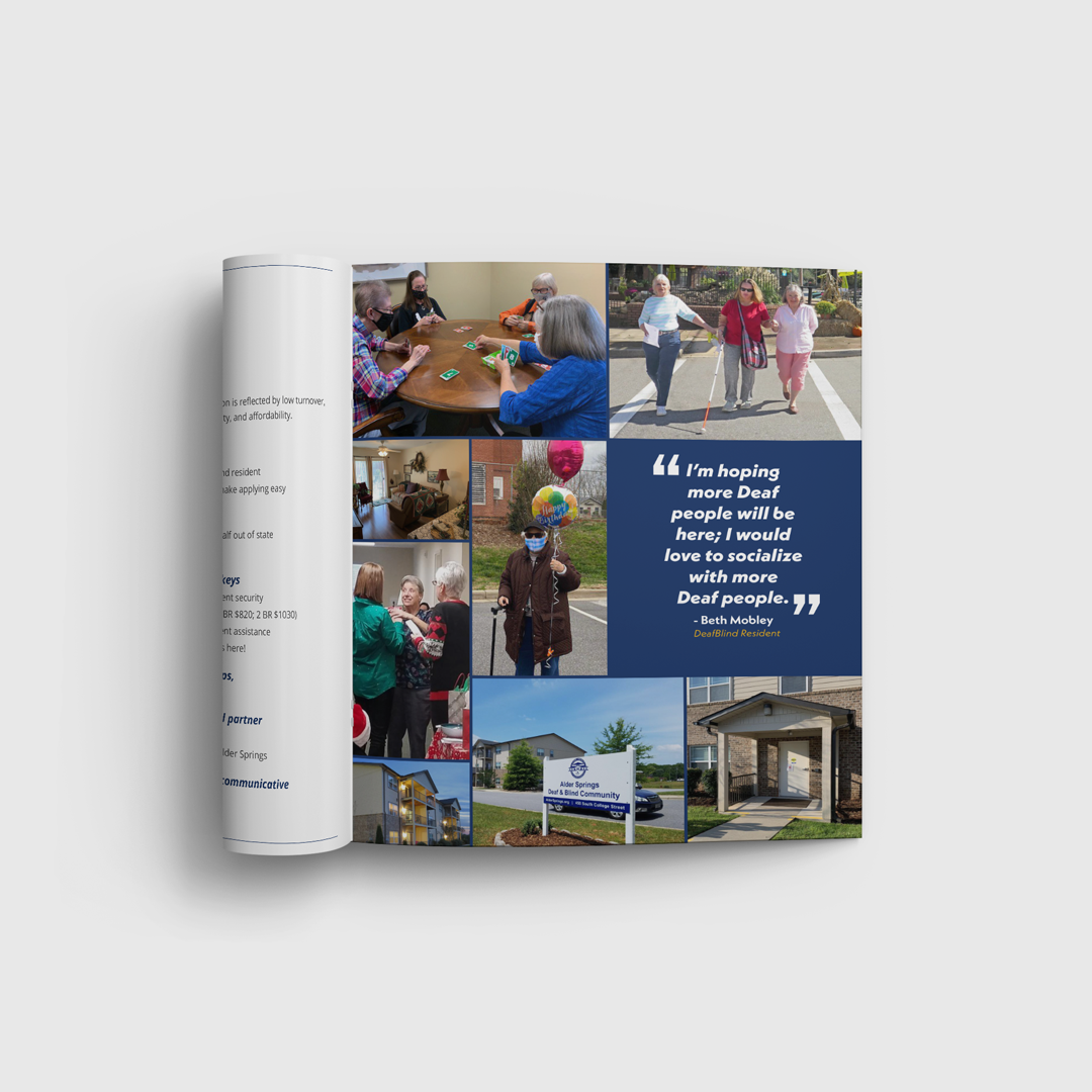 Alder Springs Capital Campaign Booklet Design