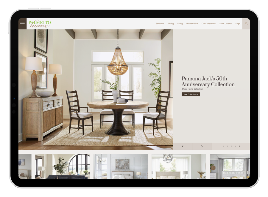 Custom Furniture Website