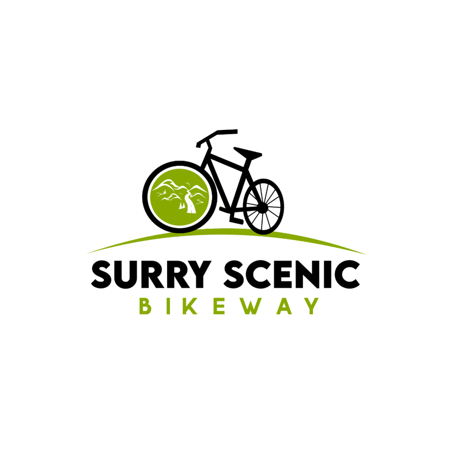 Surry Scenic Bikeway stacked logo